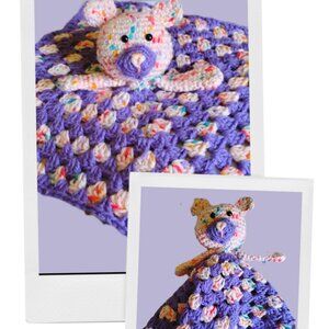 Crochet Bear Lovey